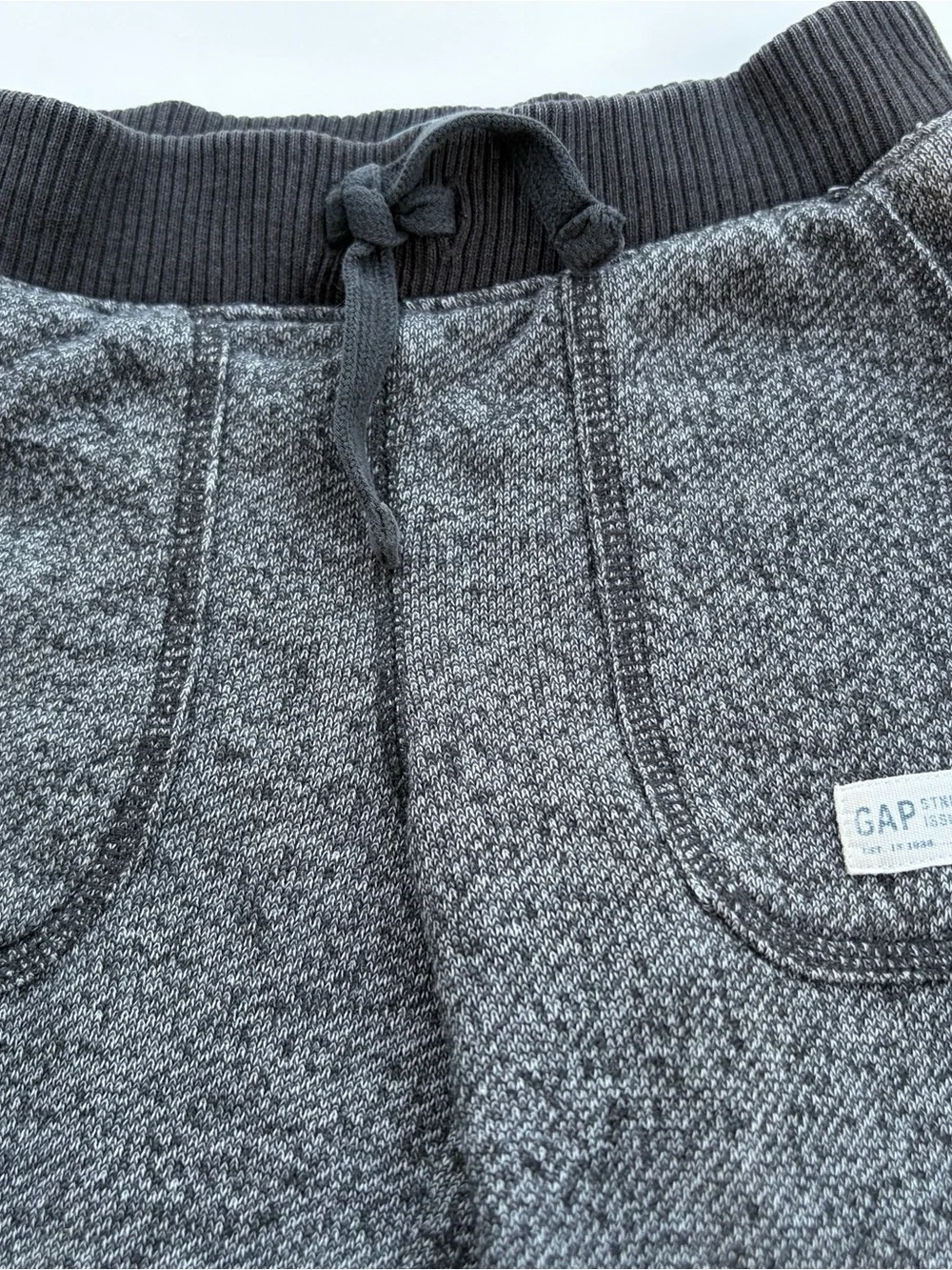 babyGap Toddler 18-24M Gray Marled Knit Pull-On Sweatpants